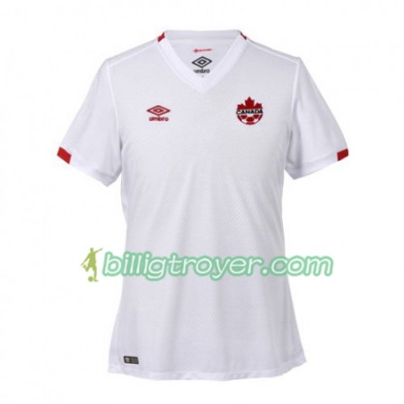 Billige Fotballdrakter Canada Bortedraktsett VM - Kvinner 2019 Kortermet